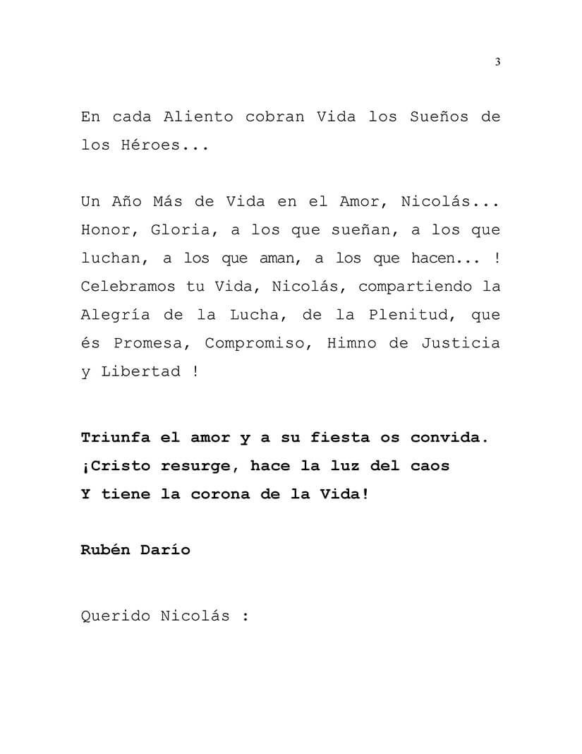 mensaje