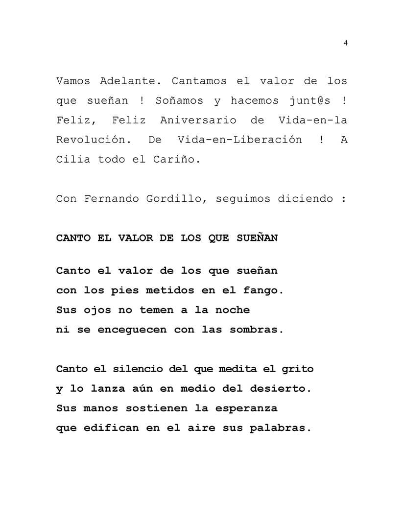 mensaje