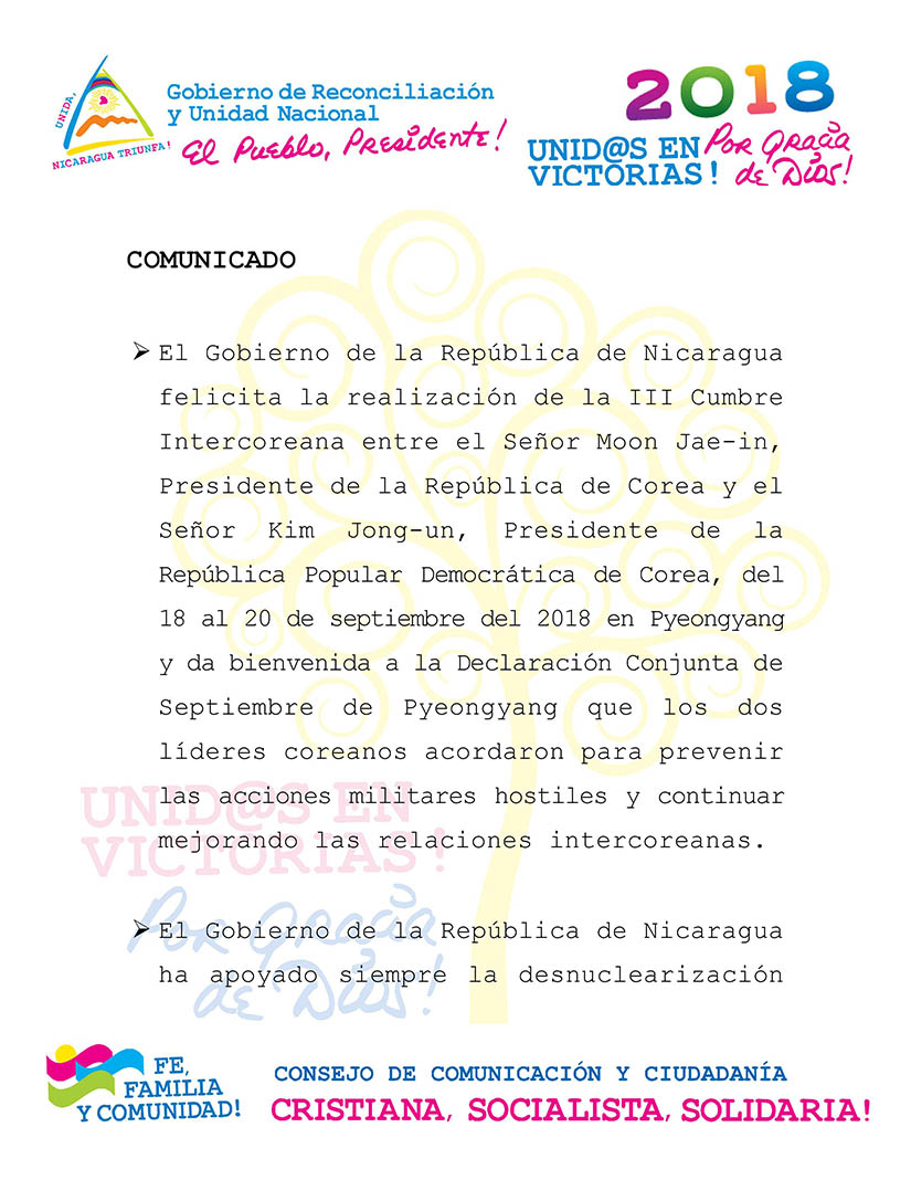 comunicado