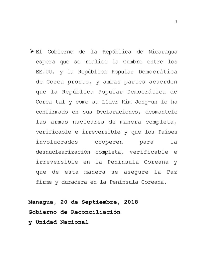 comunicado