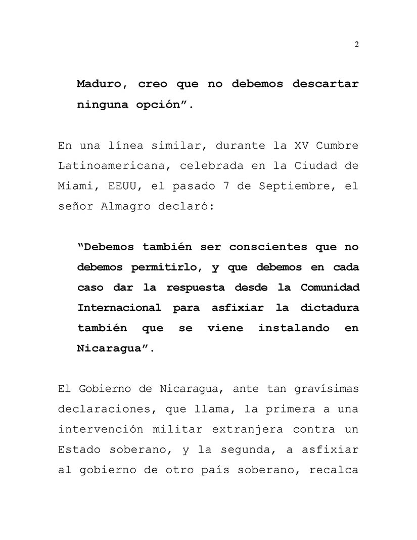 comunicado