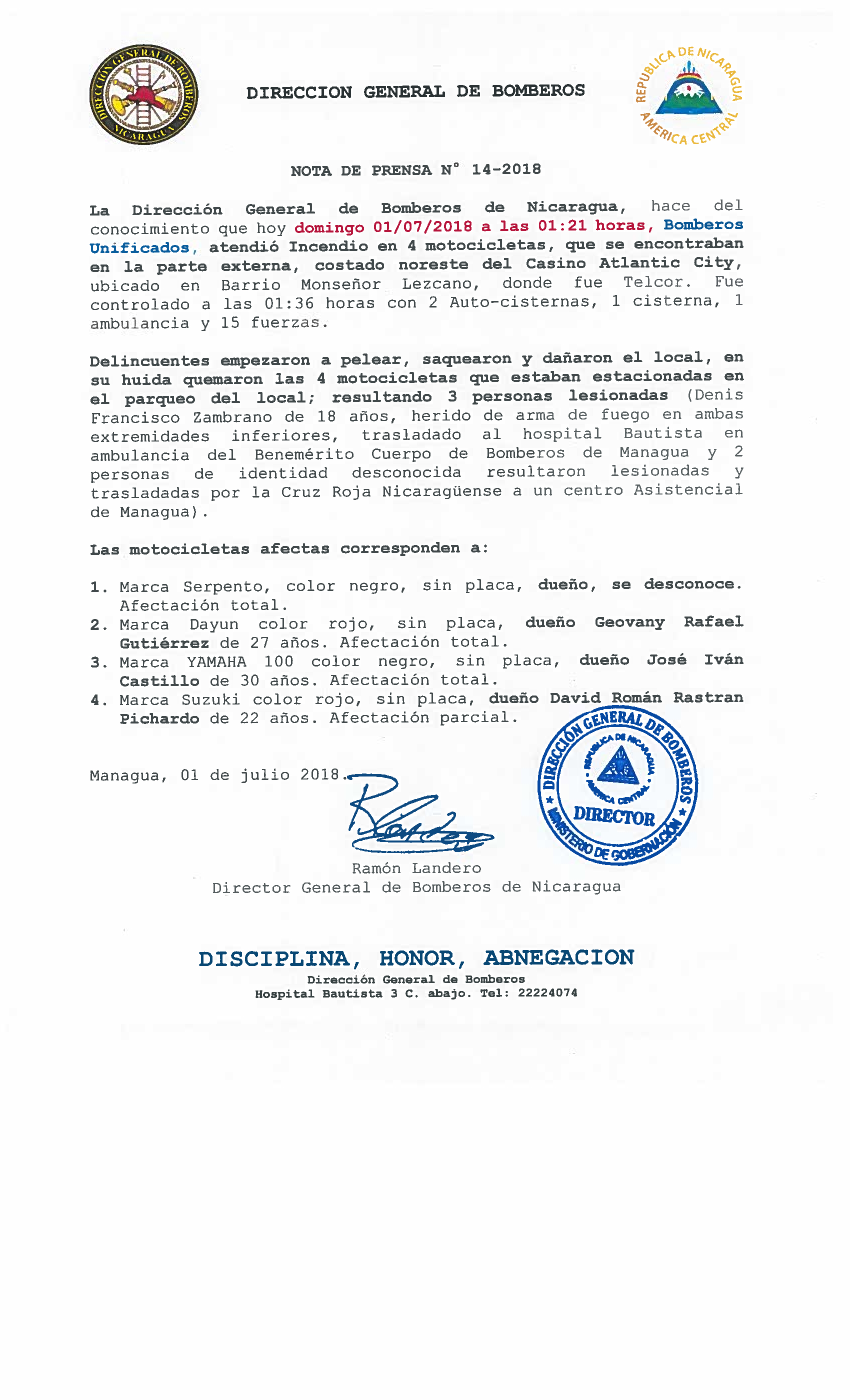 Nota