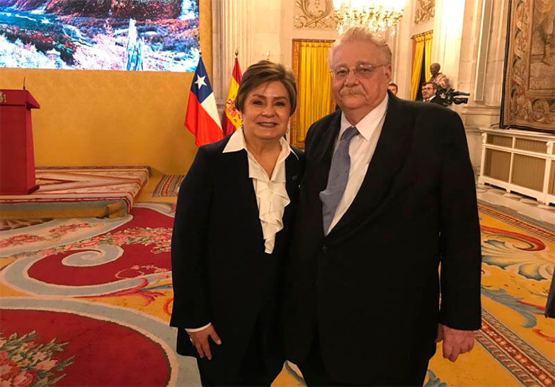delegacion-nicaragua-recepcion-reyes-espana-cop25-