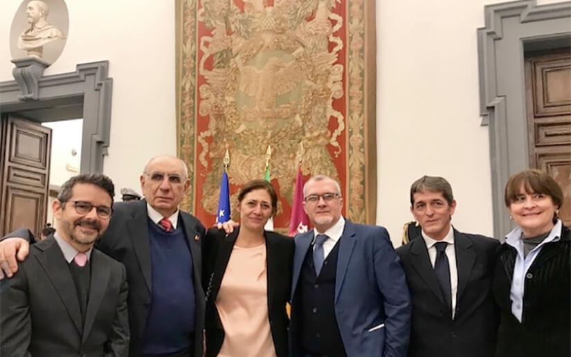 Embajada de Nicaragua en Italia participa en ceremonia de saludo al cuerpo diplomático de la Alcaldía de Roma