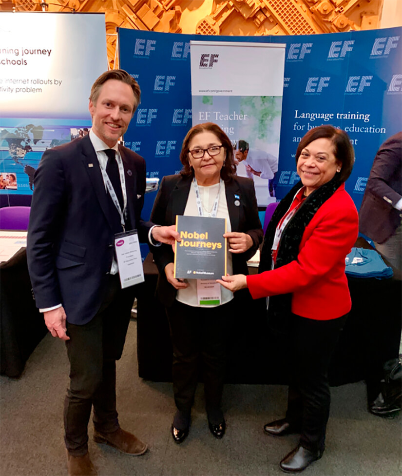 Nicaragua destaca en el Foro Mundial de Educaci&oacute;n en Londres