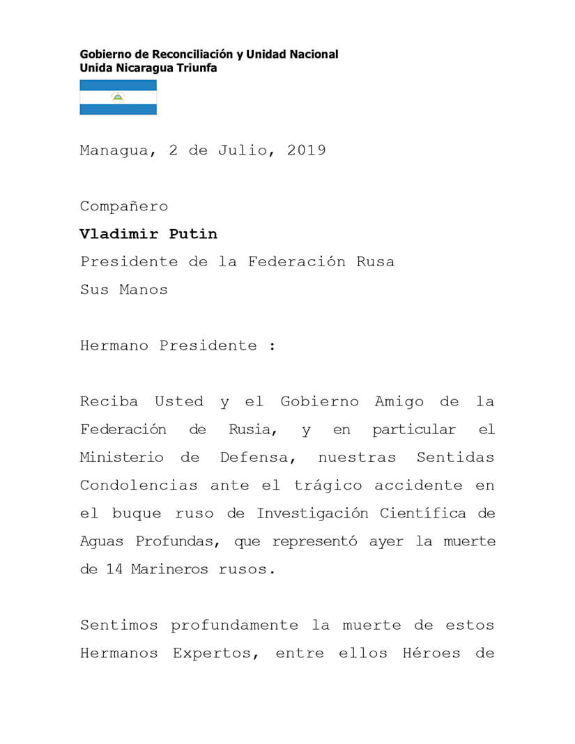 mensaje-condolencias-rusia