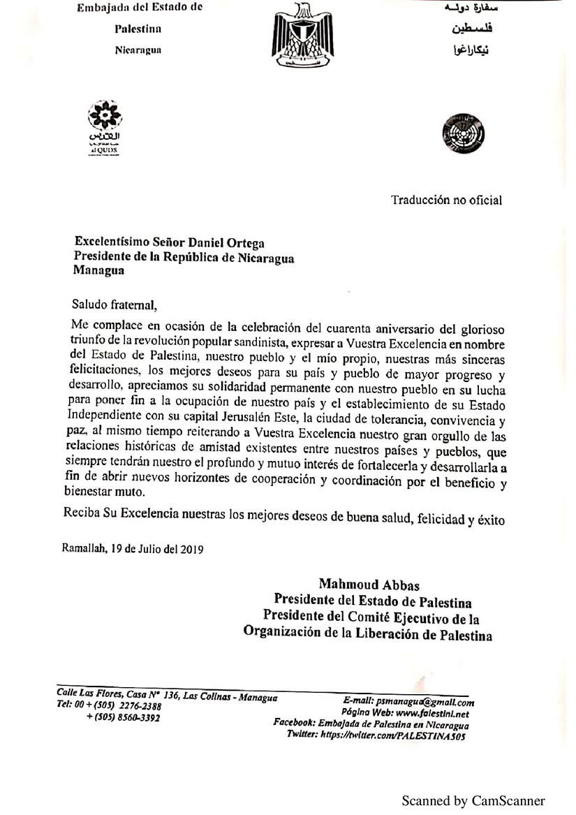 mensaje-palestina-nicaragua