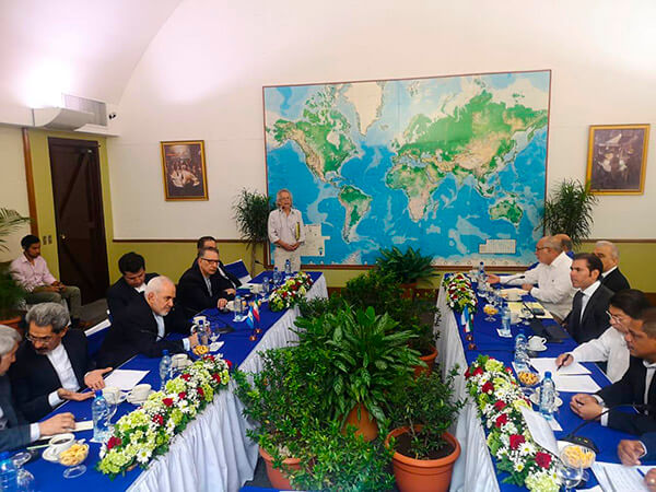 javad-zarif-reunion-delegacion-gobierno-nicaragua