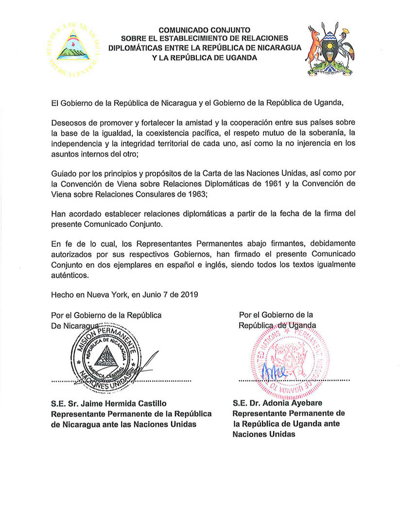 nicaragua-uganda-comunicado