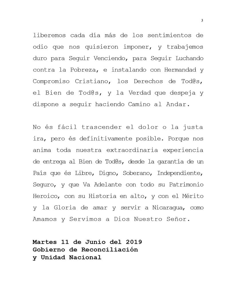 gobierno-nicaragua-comunicado