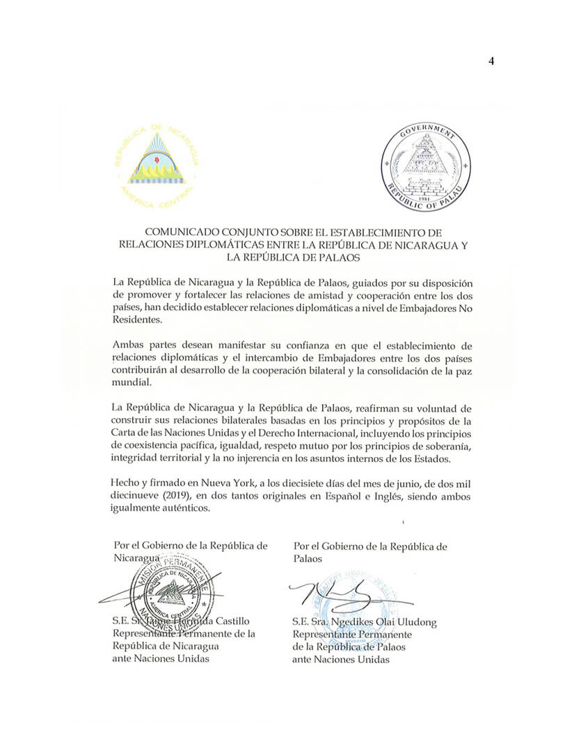 relaciones-diplomaticas-nicaragua-palaos