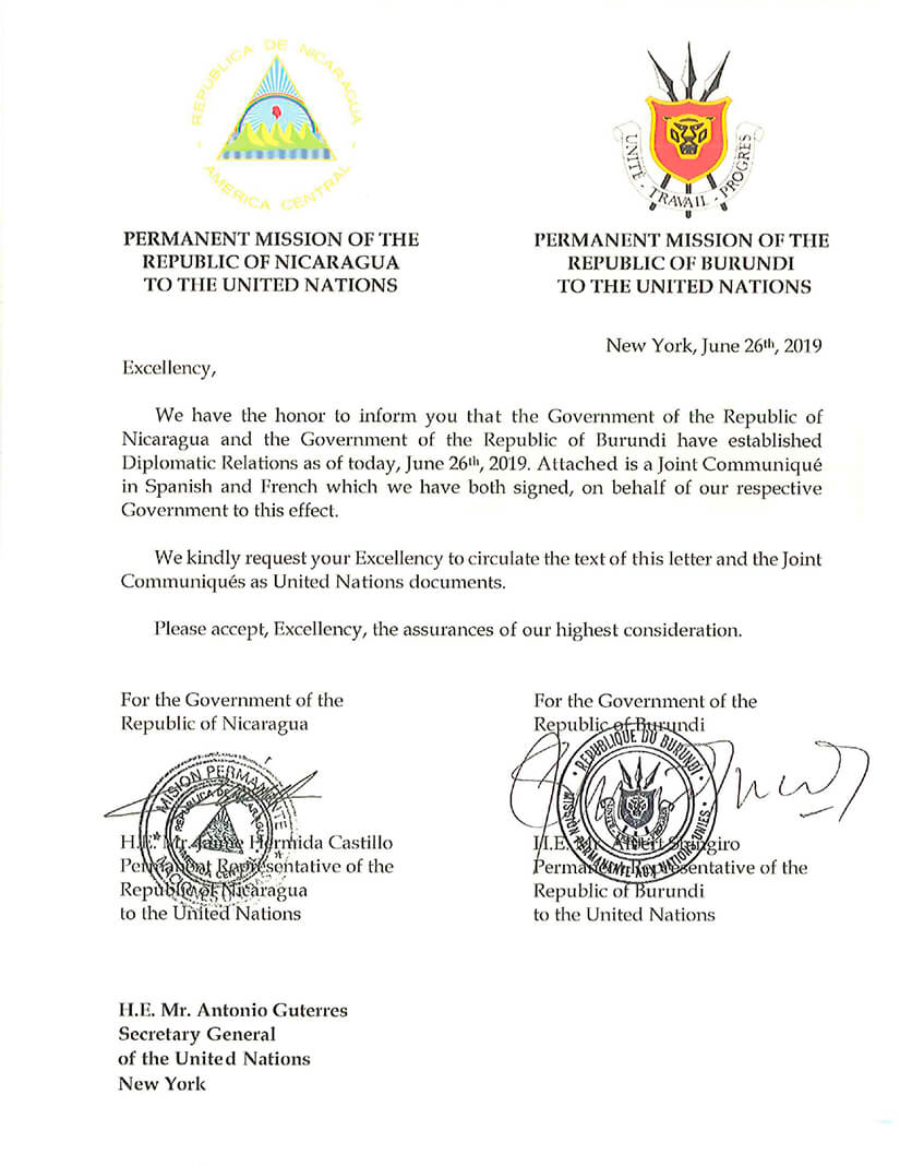 nicaragua-burundi-relaciones-diplomaticas