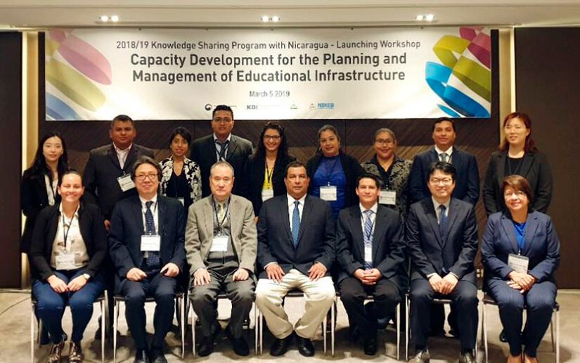 diez nicarag&uuml;enses participan en taller de planificaci&oacute;n educativa en corea