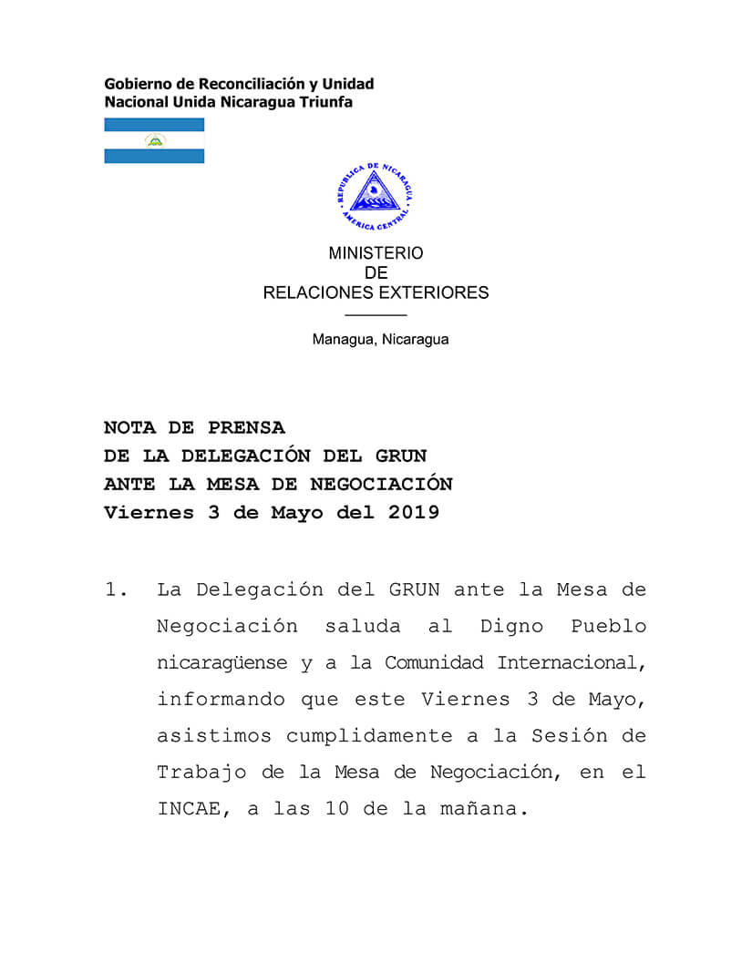 nota-delegacion-gobierno-mesa-negociacion