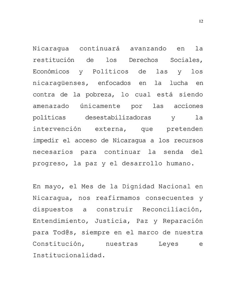 avances-gobierno-nicaragua-restauracion-paz