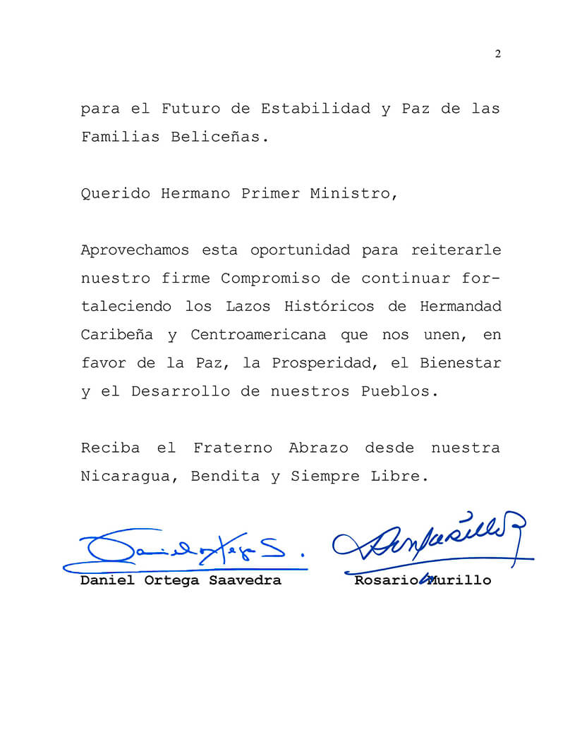 mensaje-nicaragua-belice