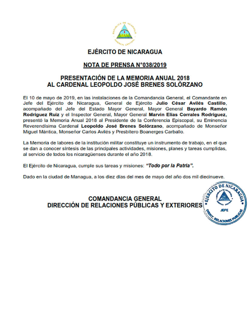 memoria-anual-ejercito-nicaragua