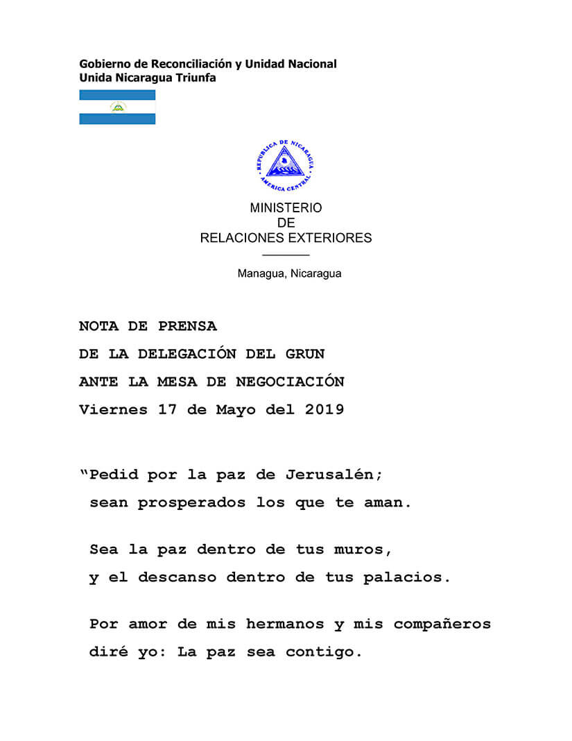 nota-prensa-gobierno-nicaragua