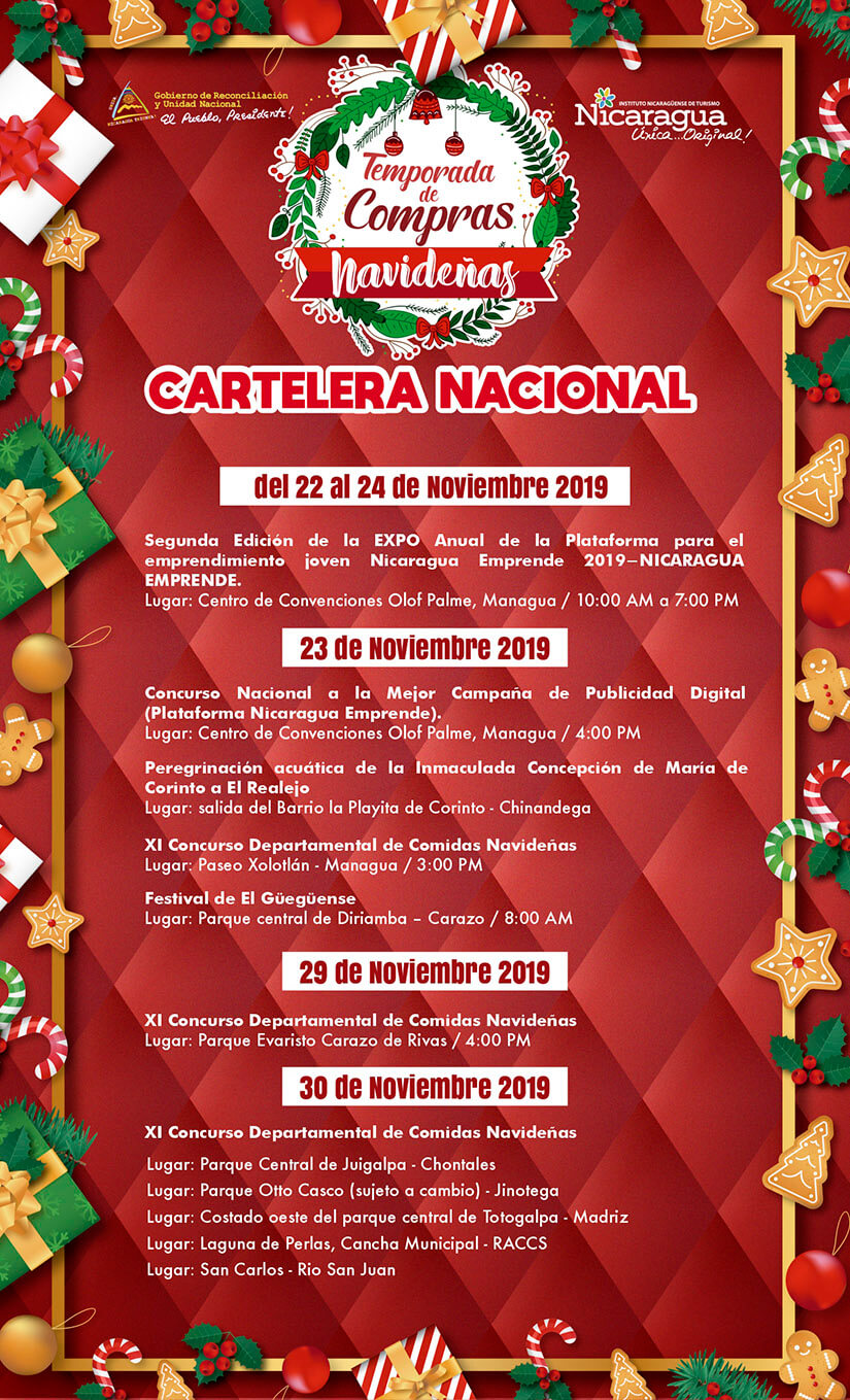 cartelera-temporada-compras-navidenas-nicaragua