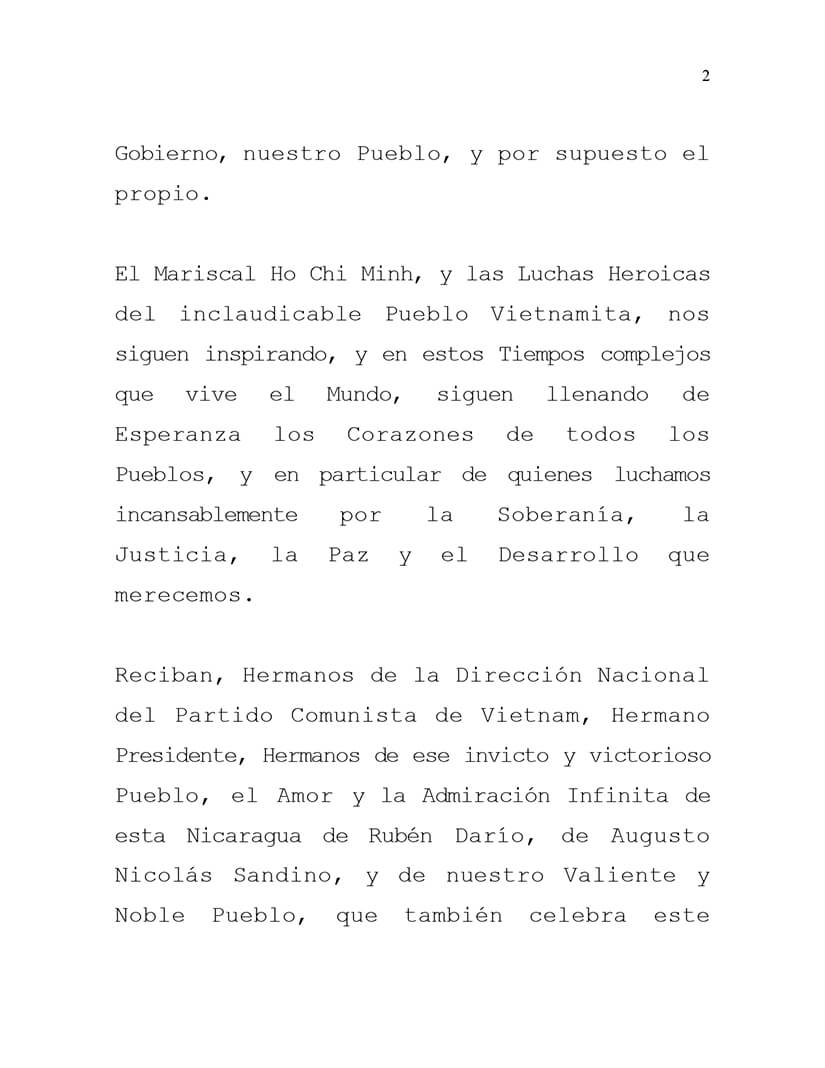 mensaje-nicaragua-saludando-independencia-de-vietnam-
