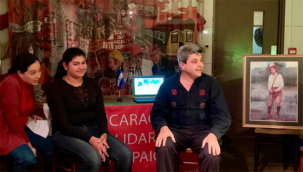 homenaje a sandino en londres