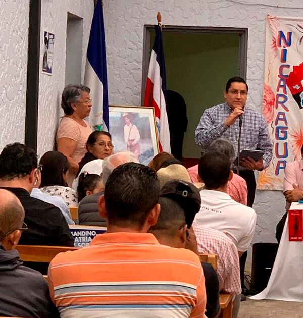 conmemoran el paso a la inmortalidad de Sandino en Costa rica