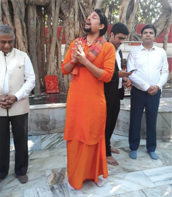 Representante de Nicaragua participa en peregrinaje Kumbh Mela en la India