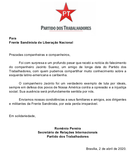 condolencias
