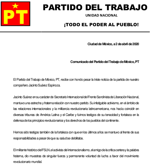 condolencias