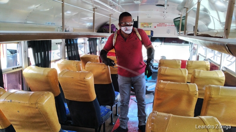 desinfeccion-transporte-nicaragua
