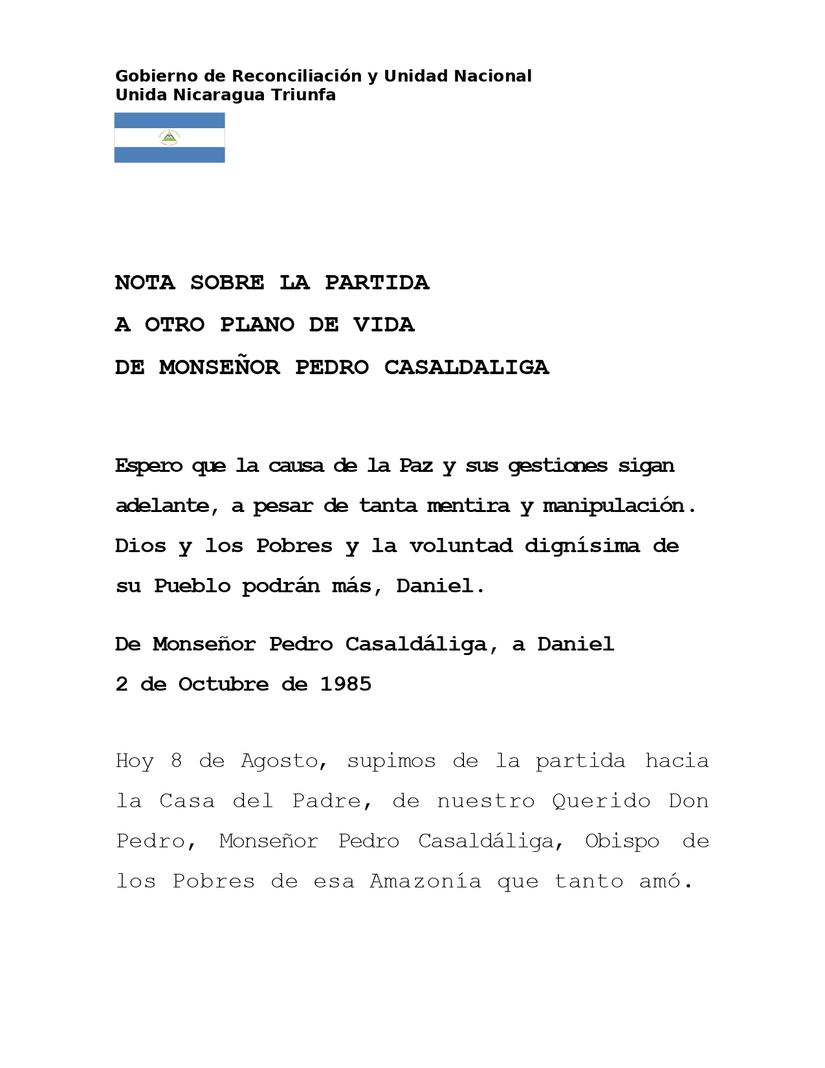 mensaje