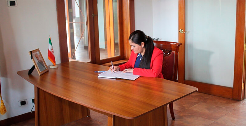 nicaragua-firma-libro-condolencias-iran-qaseim-soleimani