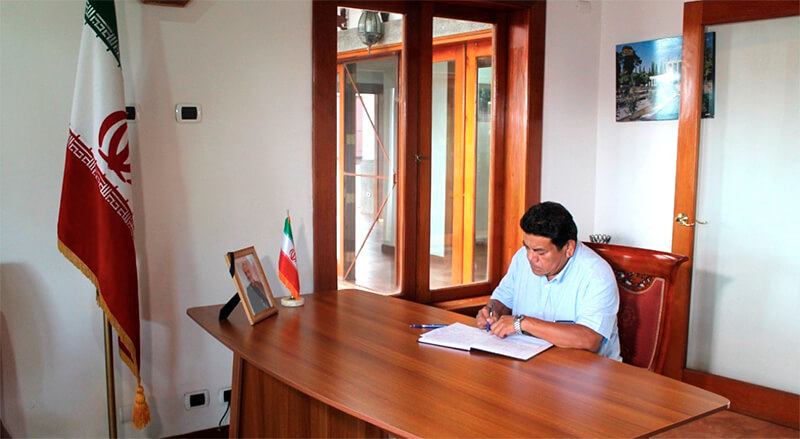 nicaragua-firma-libro-condolencias-iran-qaseim-soleimani