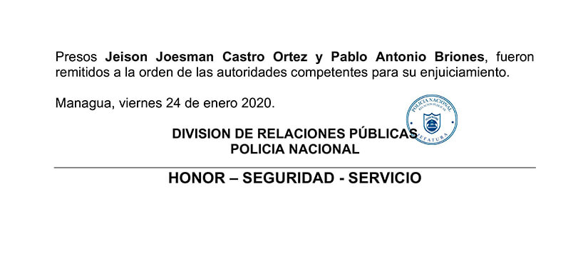 https://www.el19digital.com/articulos/ver/titulo:99271-policia-nacional-esclarece-muerte-femicida-y-captura-a-autor-del-delito-beneficiado-con-ley-de-amnistia