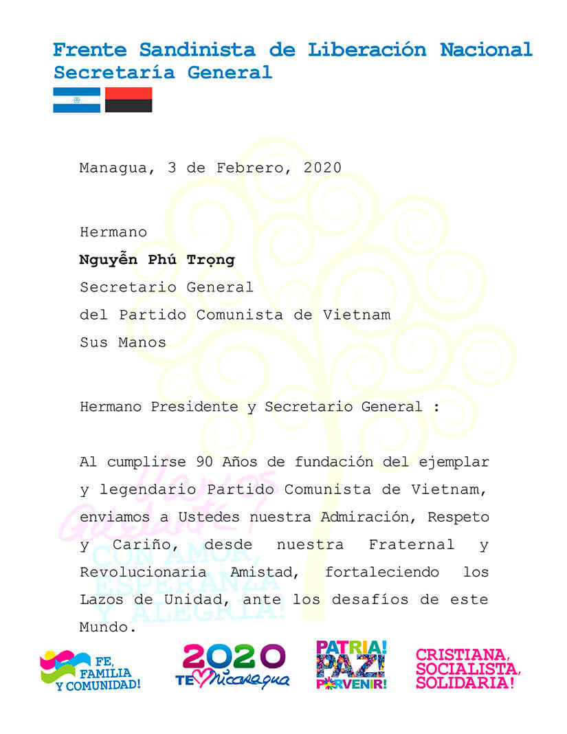 mensaje-nicaragua-vietnam-90-aniversario-fundacion