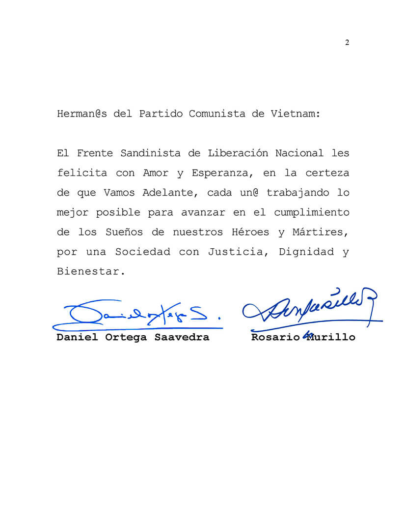 mensaje-nicaragua-vietnam-90-aniversario-fundacion