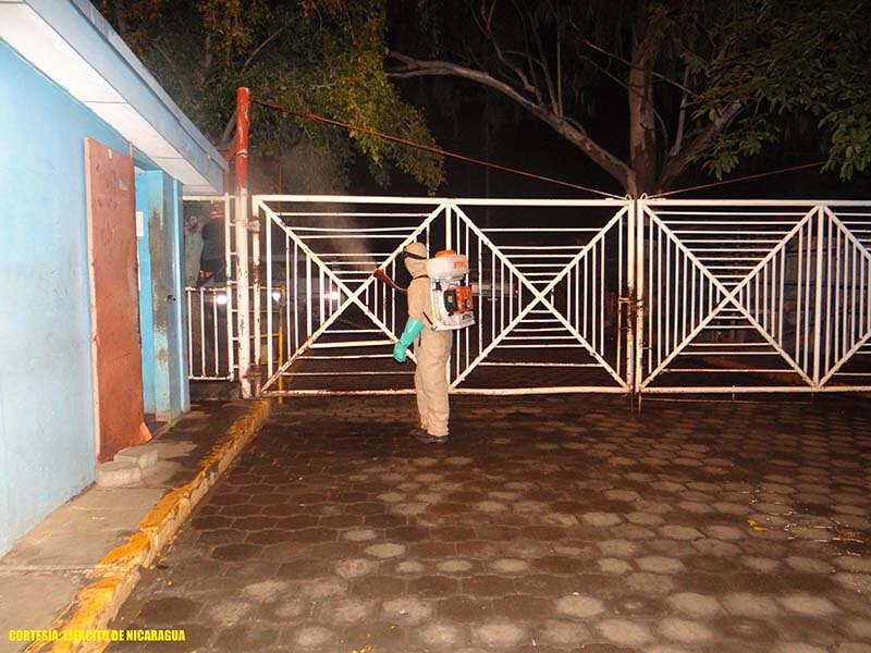 ejercito-nicaragua-jornada-desinfeccion-contra-covid-19