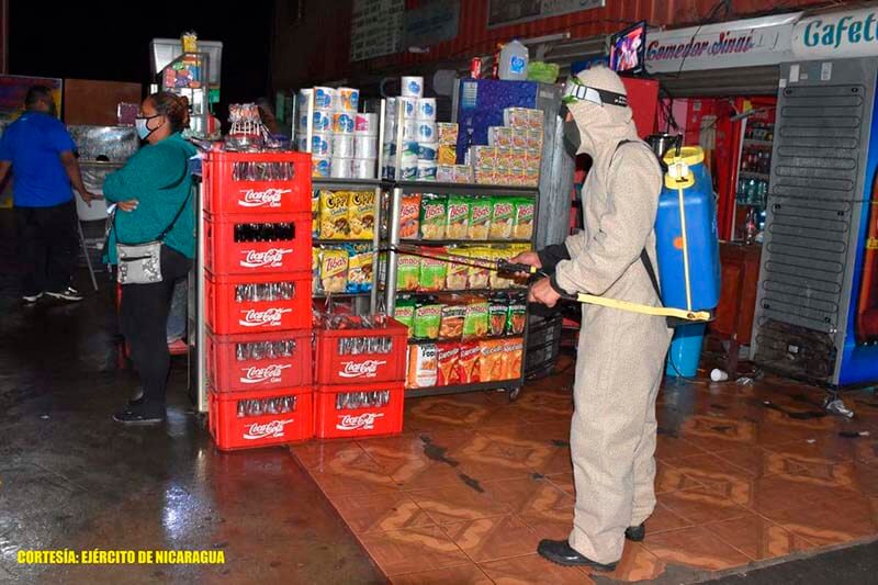 ejercito-nicaragua-jornada-desinfeccion-contra-covid-19