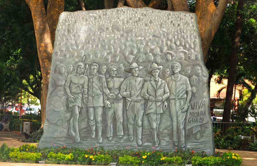 efigies-heroes-nacionales-nicaragua