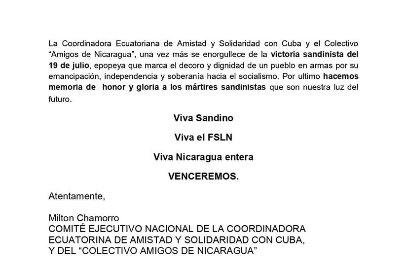 mensaje-corodinadora-ecuatoriana-de-amistad-y-solidaridad-con-cuba