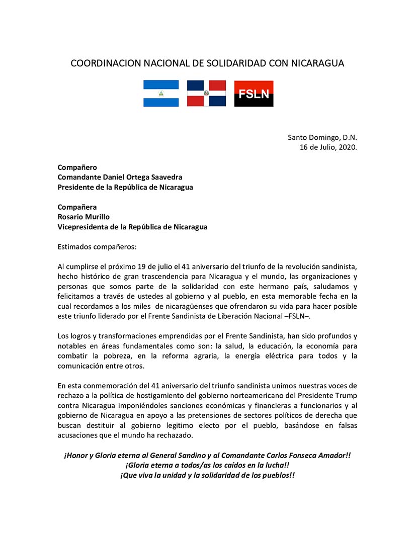 coordinacion-solidaridad-nicaragua-mensaje