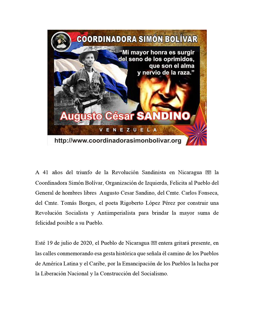 coordinadora-simon-bolivar-a-la-revolucion-sandinista