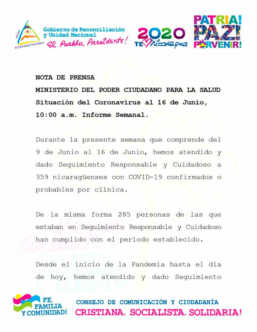 informe-minsa-coronavirus-nicaragua