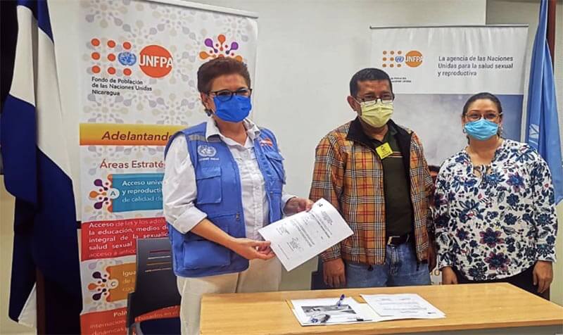 donacion-unfpa-nicaragua