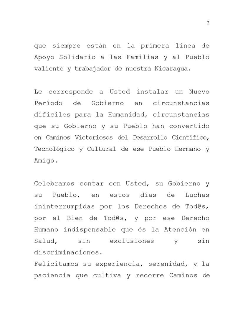 nicaragua-saluda-nuevo-periodo-de-gobierno-de-tsai-ing-wen