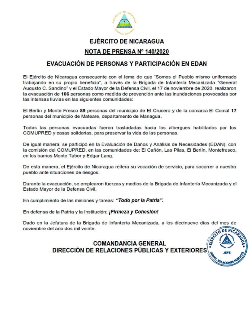 ejercito-nicaragua-evacuacion-mateare