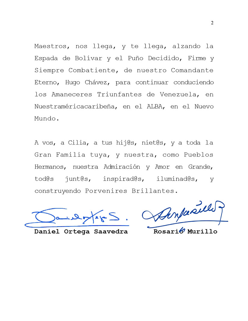 mensaje-de-nicaragua-a-nicolas-maduro