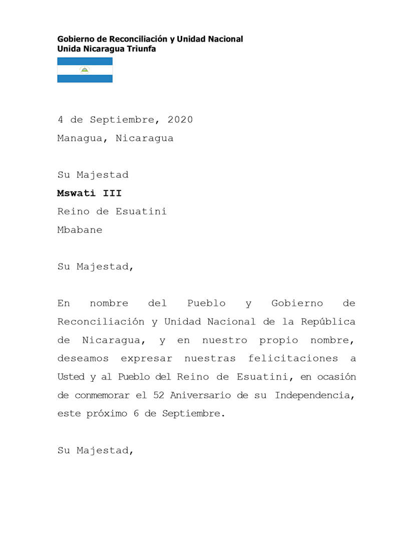 nicaragua-saluda-reino-esuatini-por-independencia