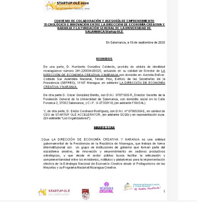 convenio-startup-ole-firma-convenio-nicaragua
