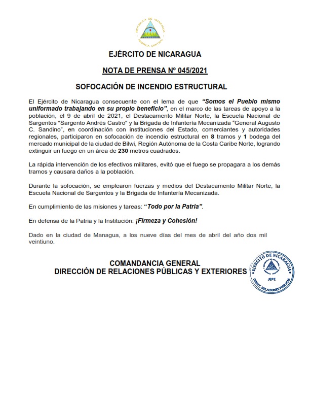 INCENDIO